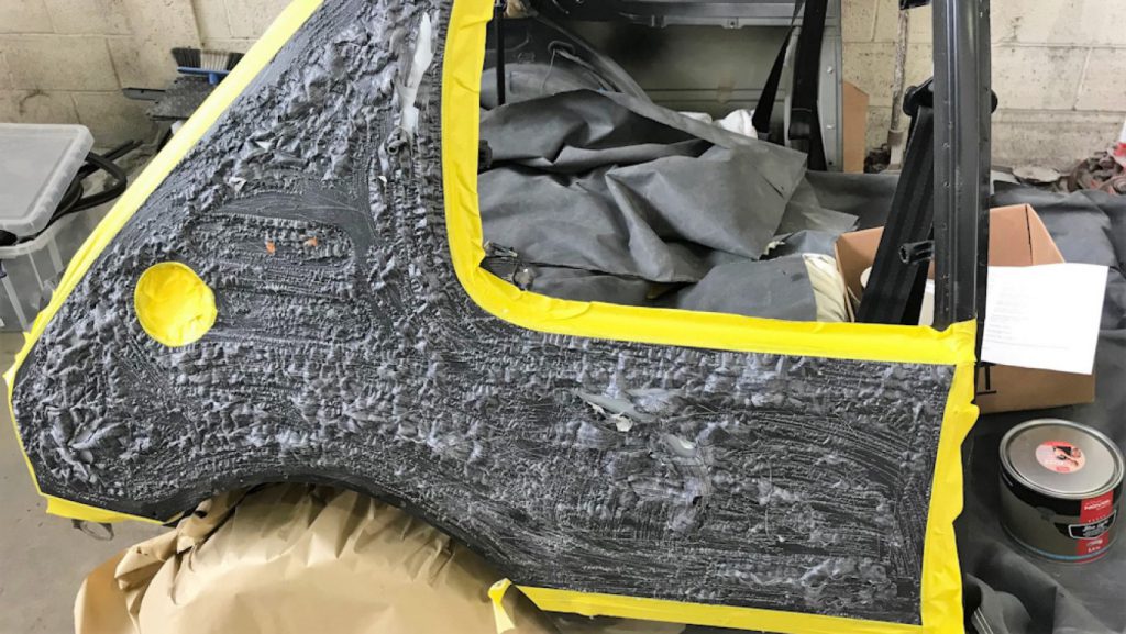 Peugeot Paint Stripping